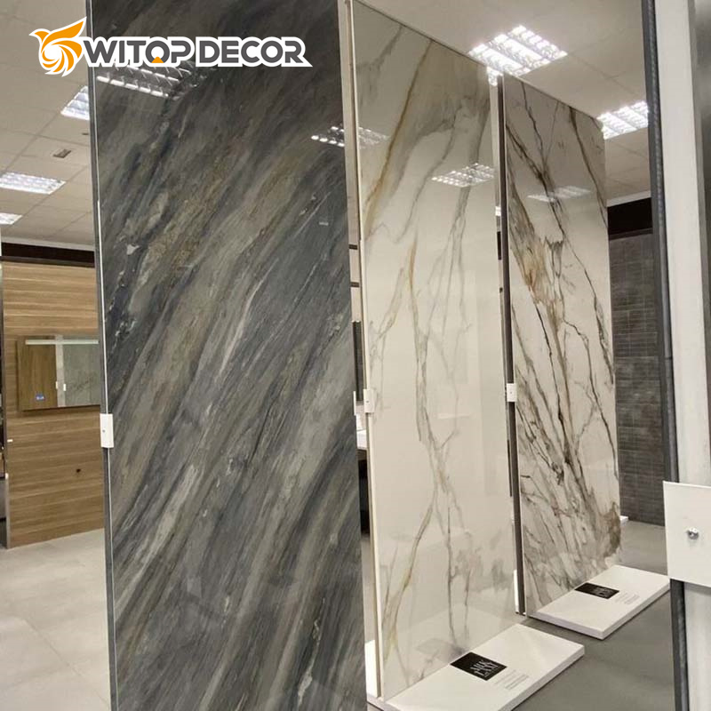 Waterproof Lightweight PVC Marble Sheet UV Boards for Wall Panel Interior Decoration