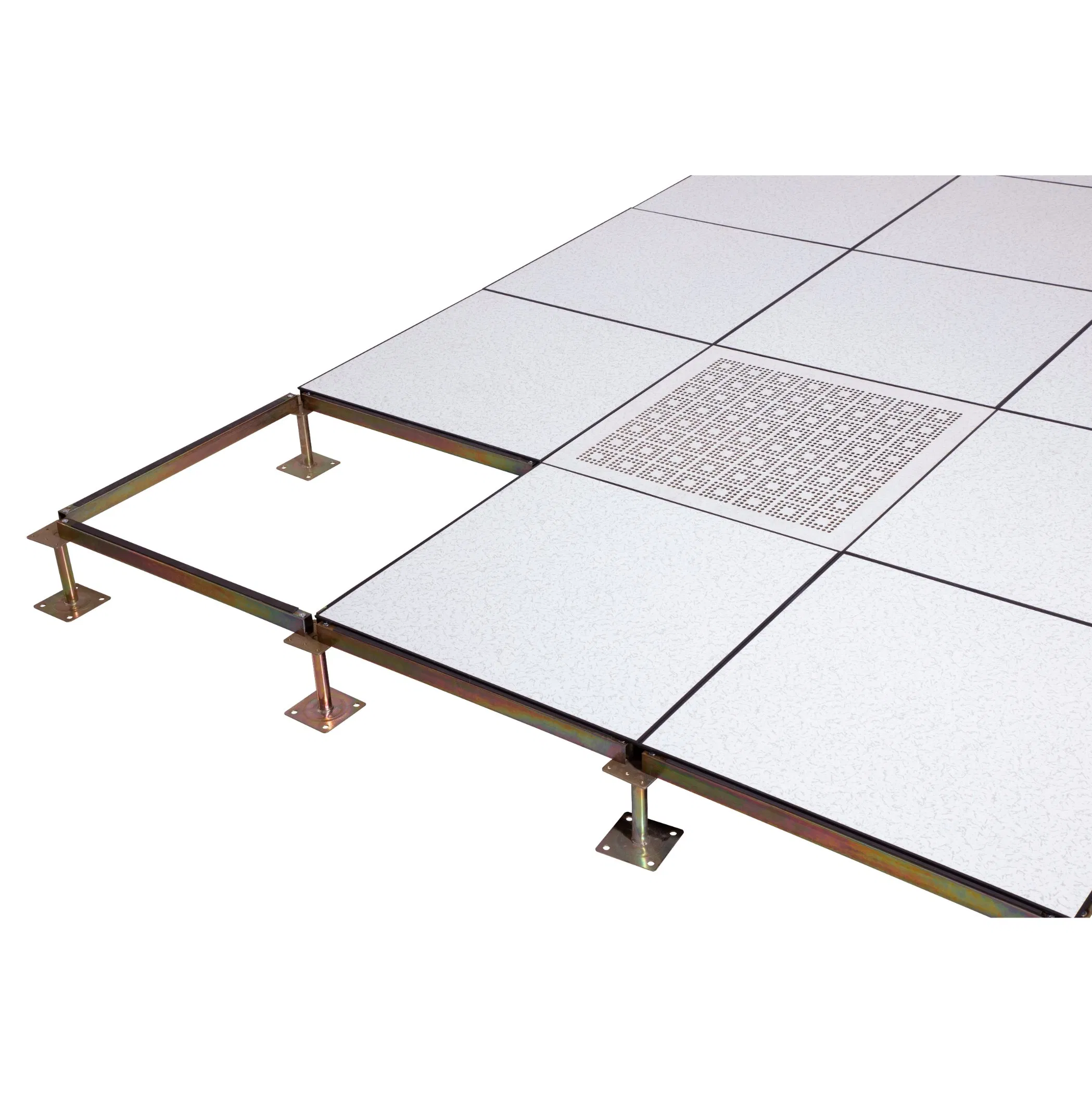 PVC Panel Laboratory Control Room Anti-Static Raised Access Flooring Furniture Laminate Sheet Office Building