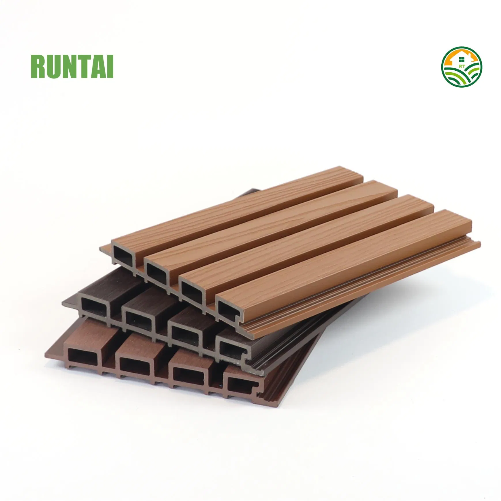 UV-Resistant Durable Waterproof 3D Exterior Co-Extrusion Colorful WPC/PVC Cladding Wall Panel for Decoration