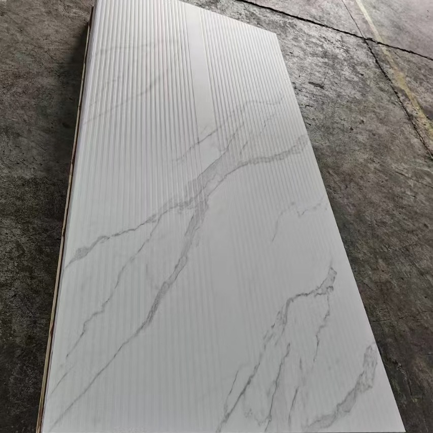 UV Plate Wall, Stone Wall Panel, High Density PVC Marble Board