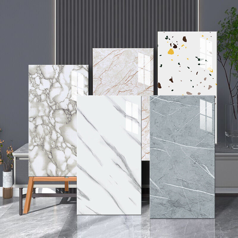 PVC Wall Panel Interior Decoration Material Spc Bamboo Charcoal Marble Ceiling Board Shower Plastic Sheet