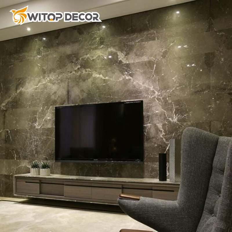 Premium UV Marble PVC Wall Panels for Indoor Kitchen at Factory Cost